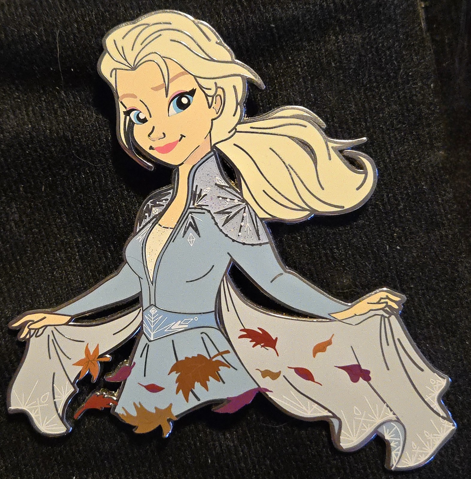 Disney Frozen 2 Elsa Nokk Fantasy Pin LE Anna Olaf Sven Kristoff Bruni Gale Nokk