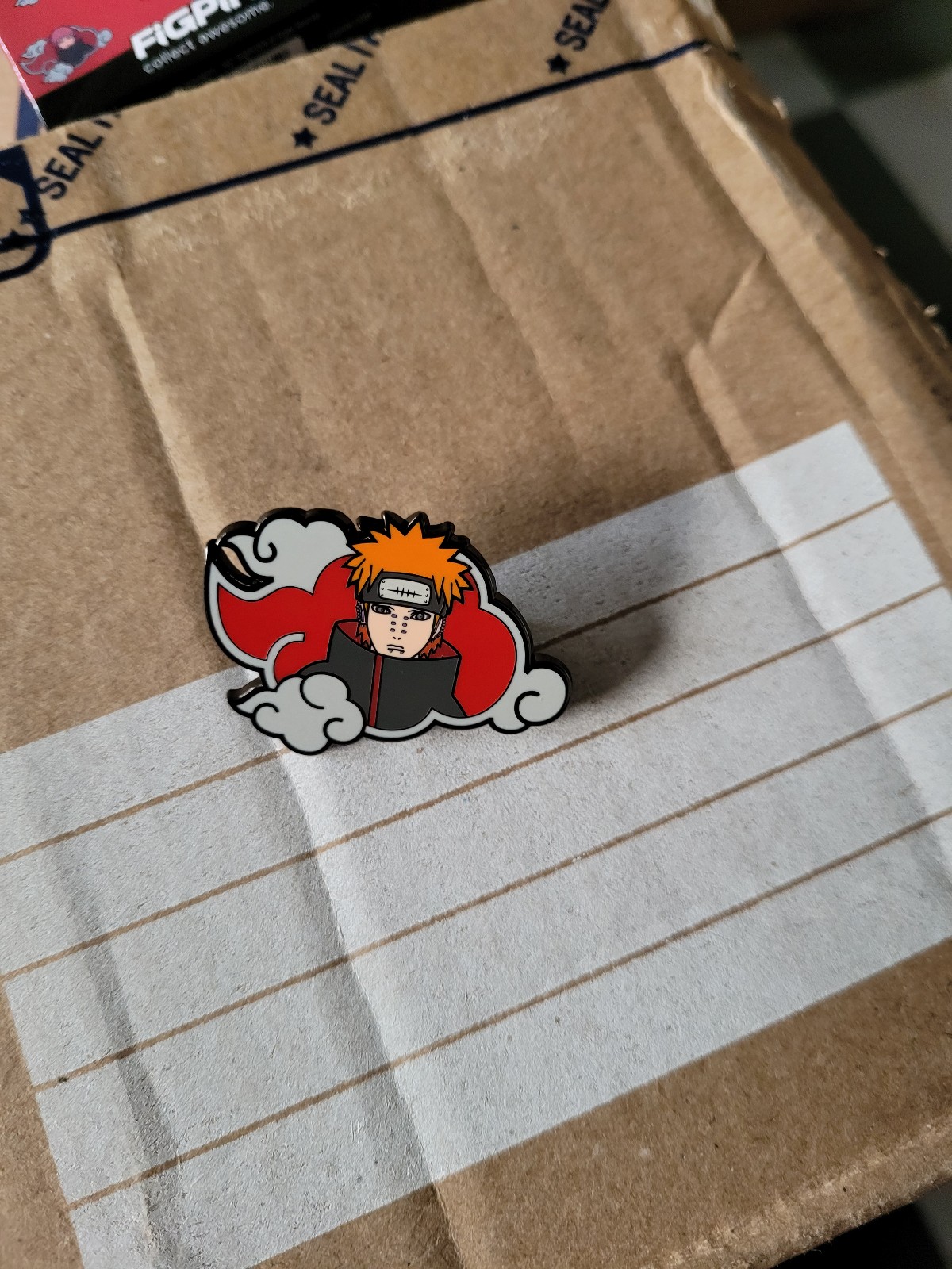 Fogpin naruto mystery mini hyper rare Pain