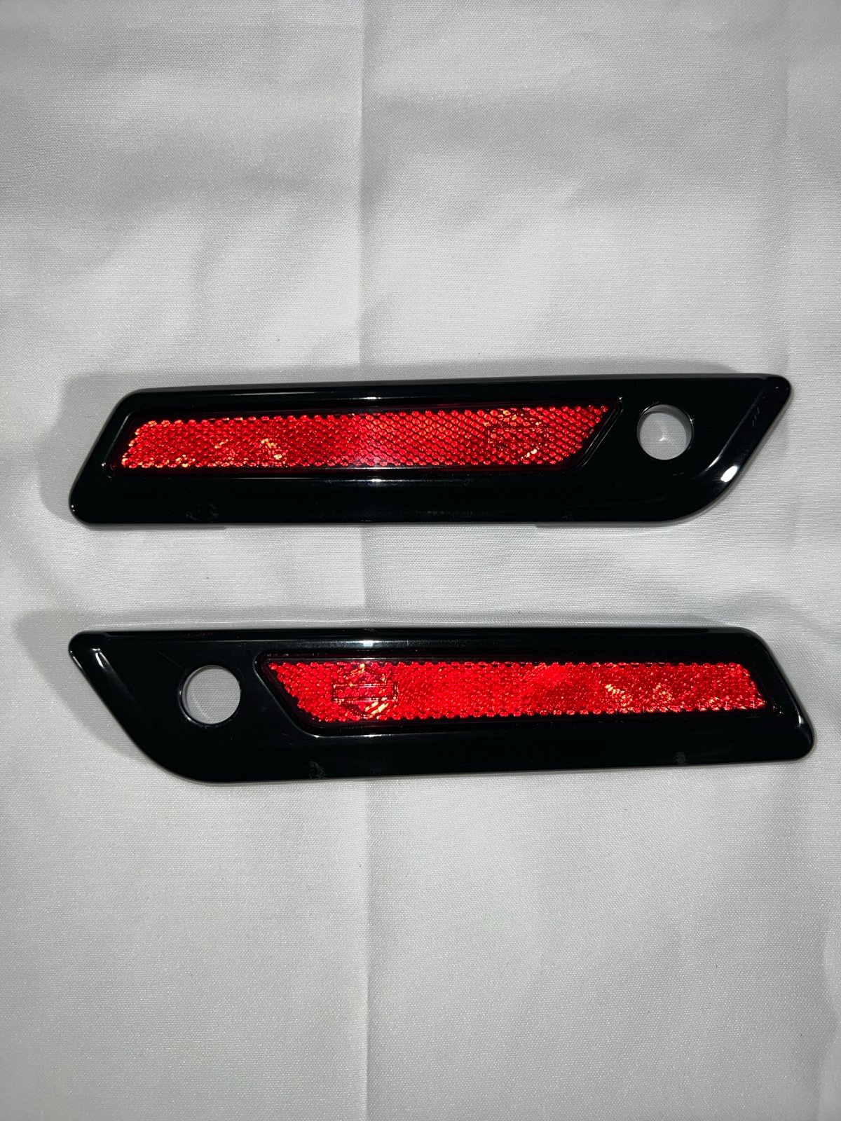 OEM Harley Davidson Saddlebag Latch Covers
