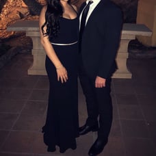 long black dress