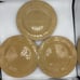 Signature Dinner Plates 11.25 Lot of 3 Sorrento Debby Segura Wheat Yellow D