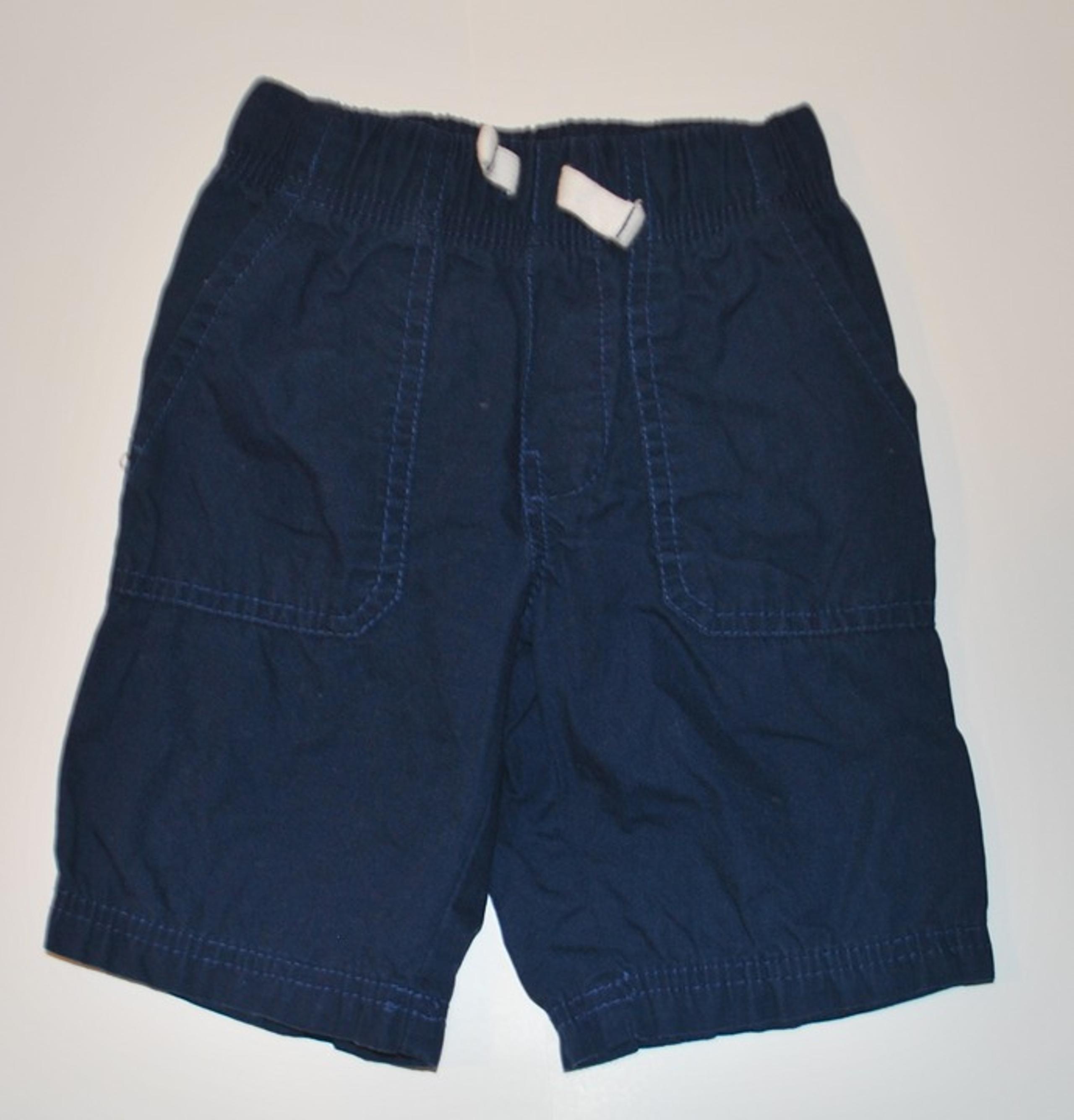 Carter's BOYS size 4 navy elastic waist shorts