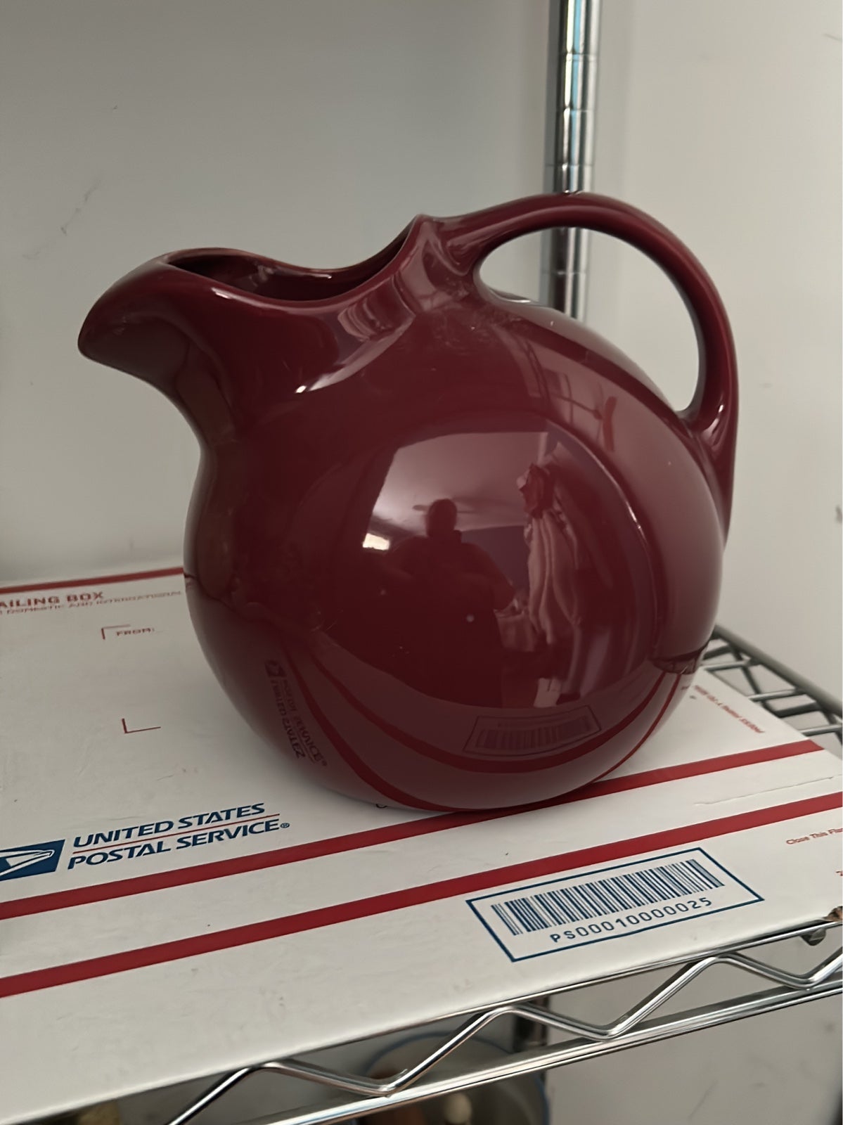 Halls 633 Pitcher Burgundy