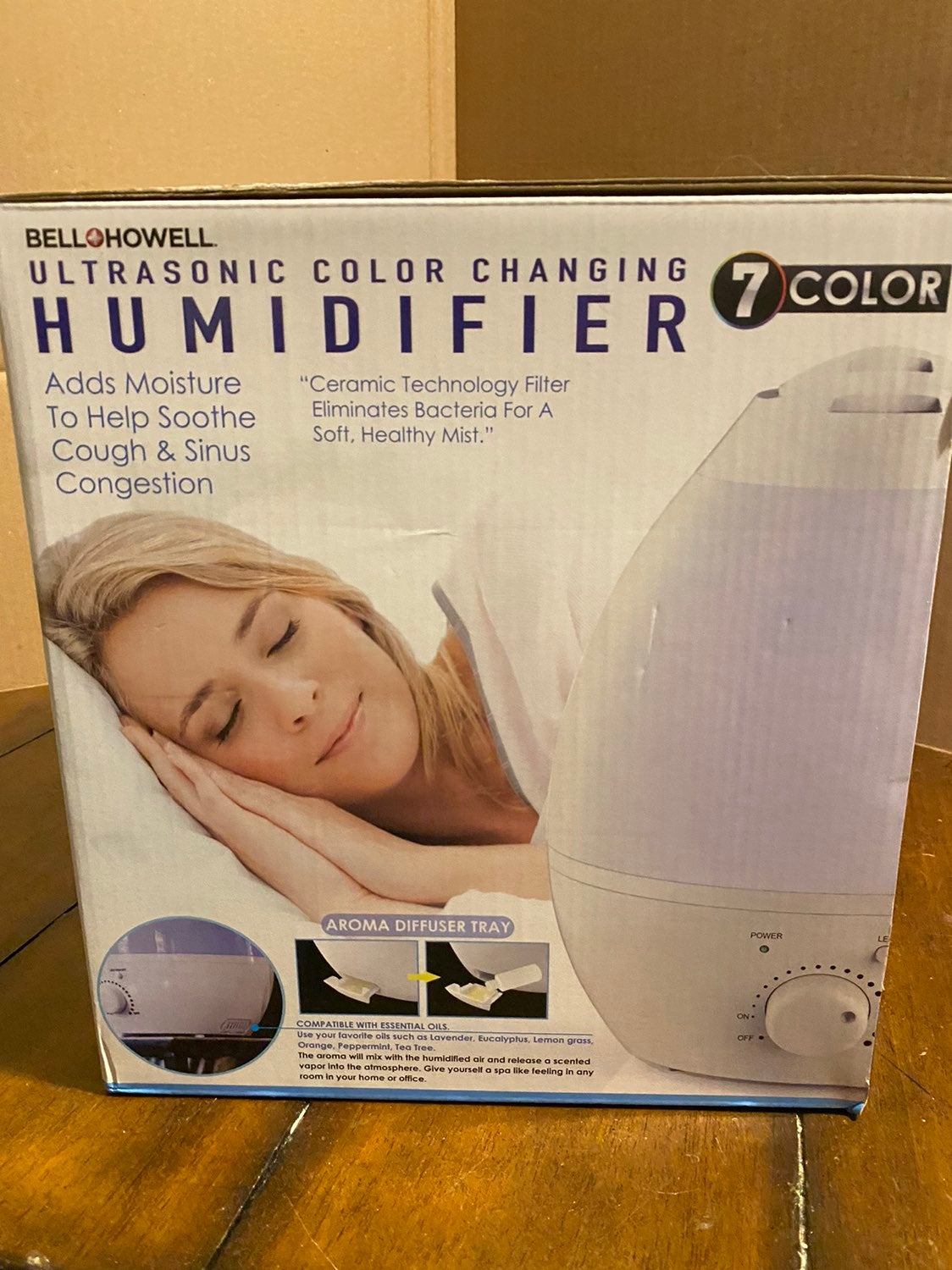 bell n howell ultrasonic humidifier