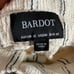 Bardot The Stripe PaperBag Shorts In Ecru Stripe