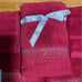 Red towel set