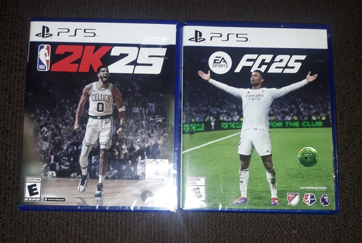 NBA 2K25/ FC 25 Sport 2 Game PS5 Bundle