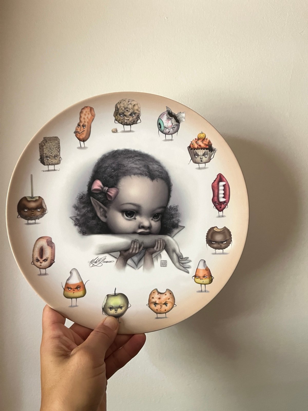 SOLD OUT | Mab Graves “Violet Bite” Collectible Limited Edition 10” Plate