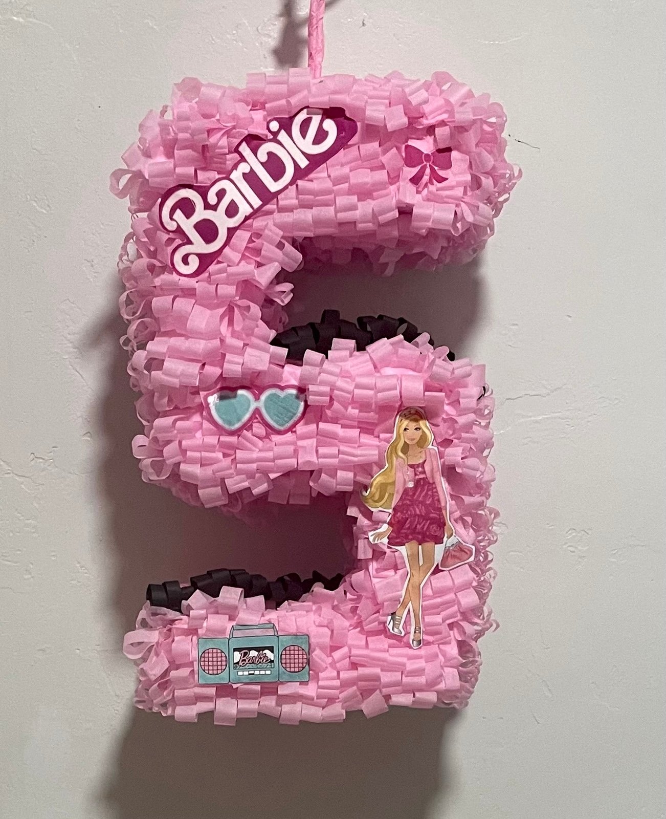 Barbie Number 5 Pinata