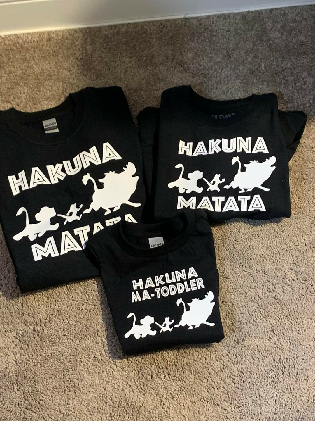 Hakuna Matata Family Matching Shirts