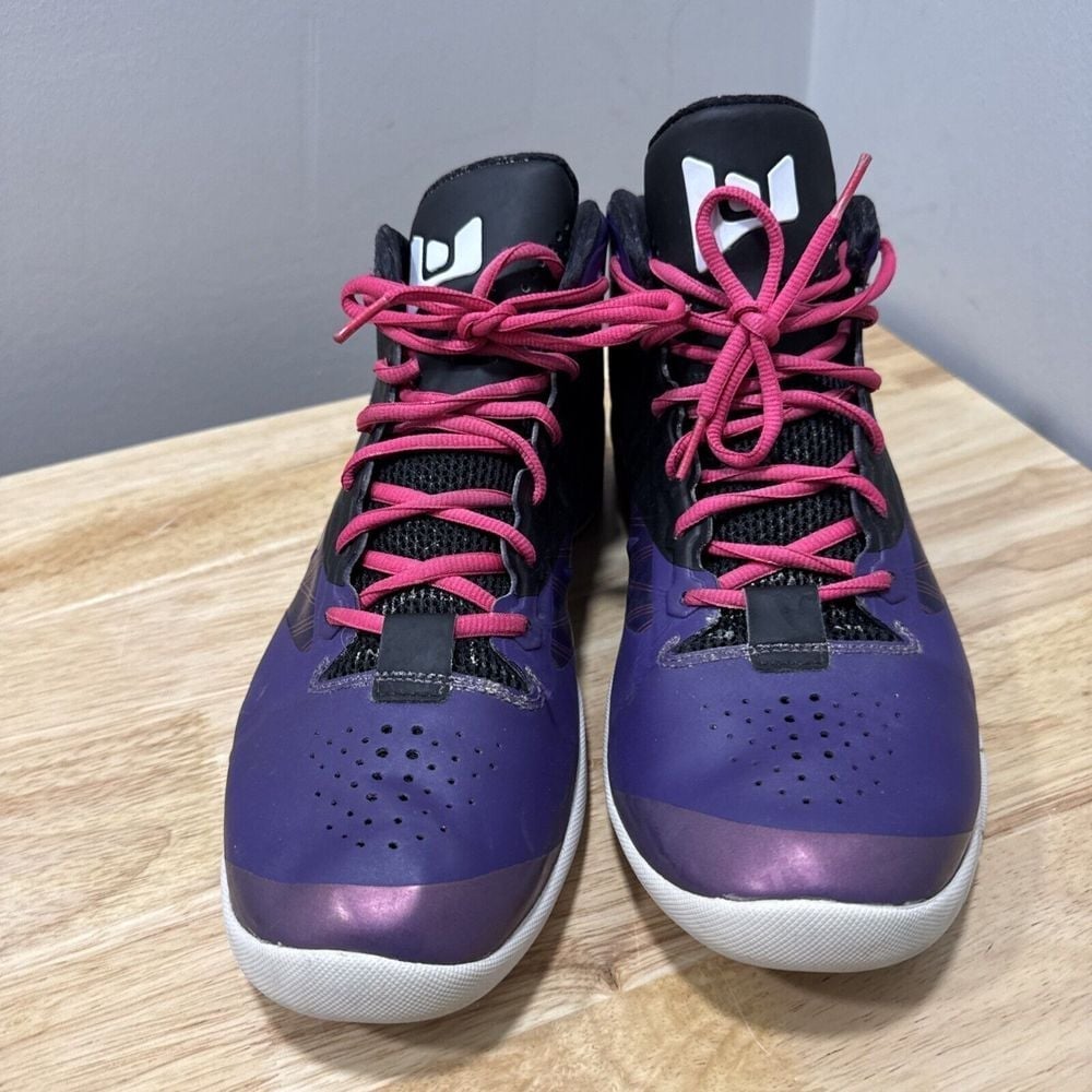 Jordan Fly Wave 2 Sneakers Mens 11 Club Purple High Tops Shoes