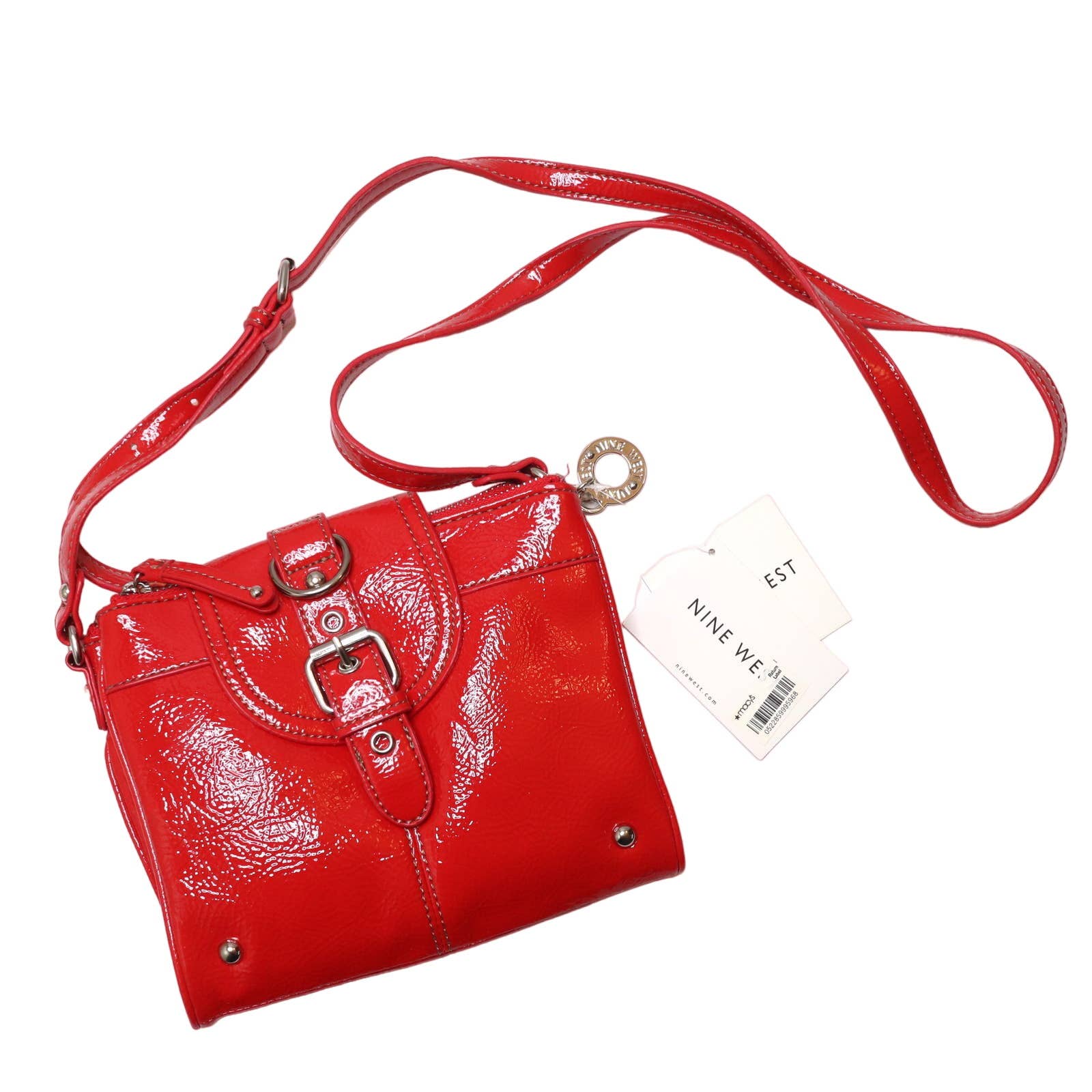 Nine West Patent Leather Crossbody Bags Mercari