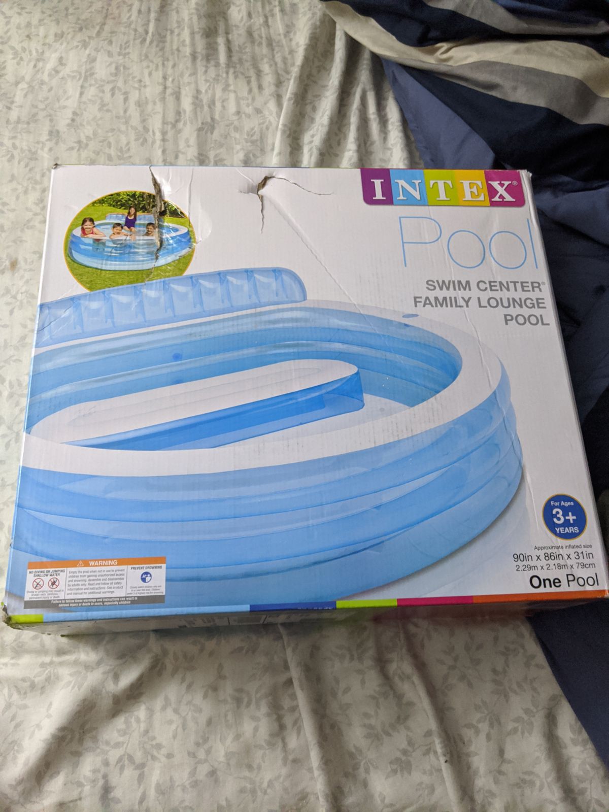 Intex Family Lounge Pool swim center