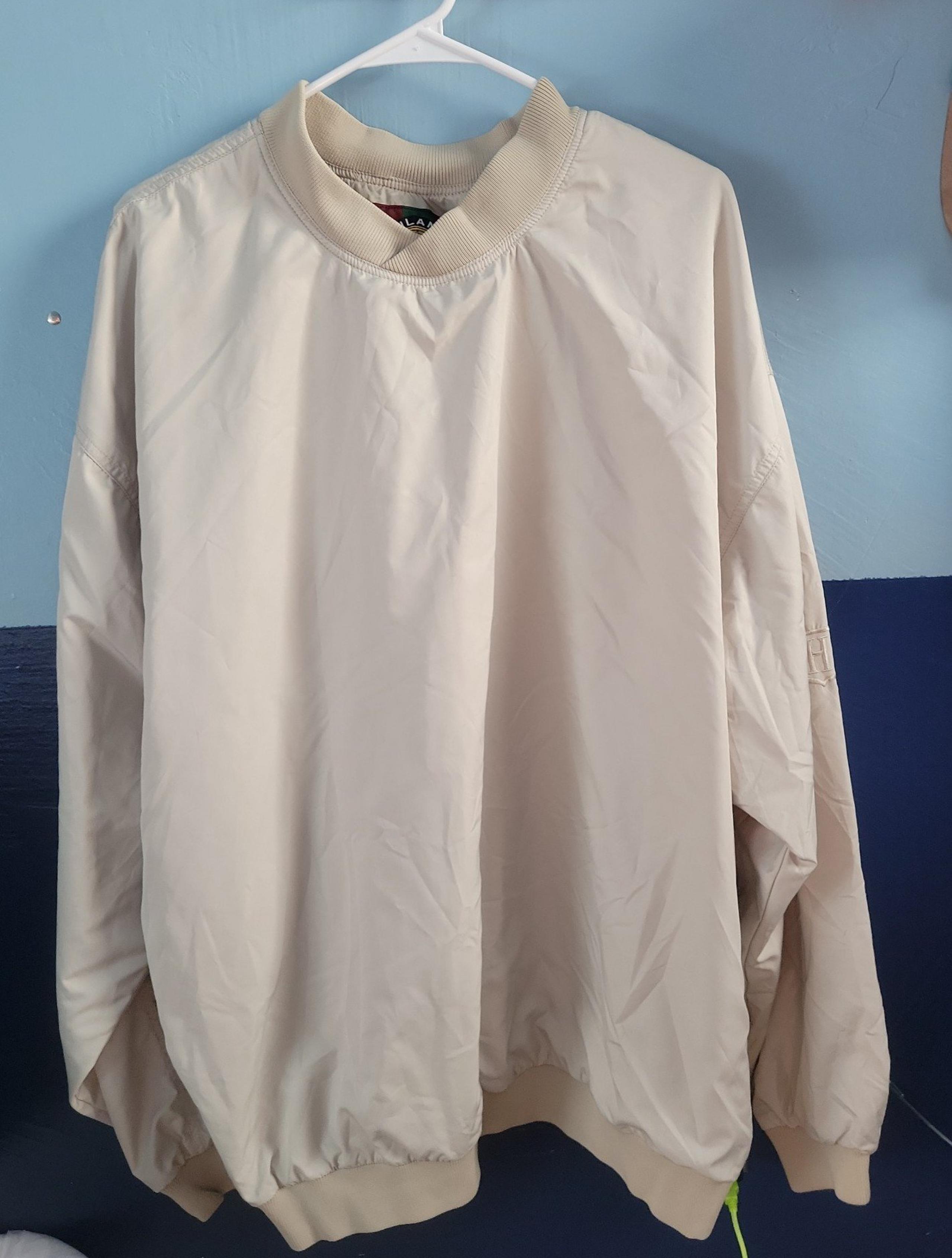 Highlander Jacket Mens Beige Pullover XXL