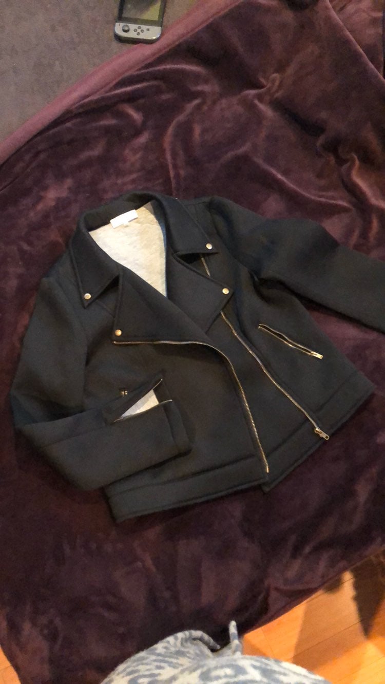 Sugarlips Neoprene Biker Jacket Large