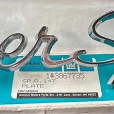 65-66 GM emblem