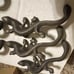 Cast Iron Gecko Shaped drawer pulls