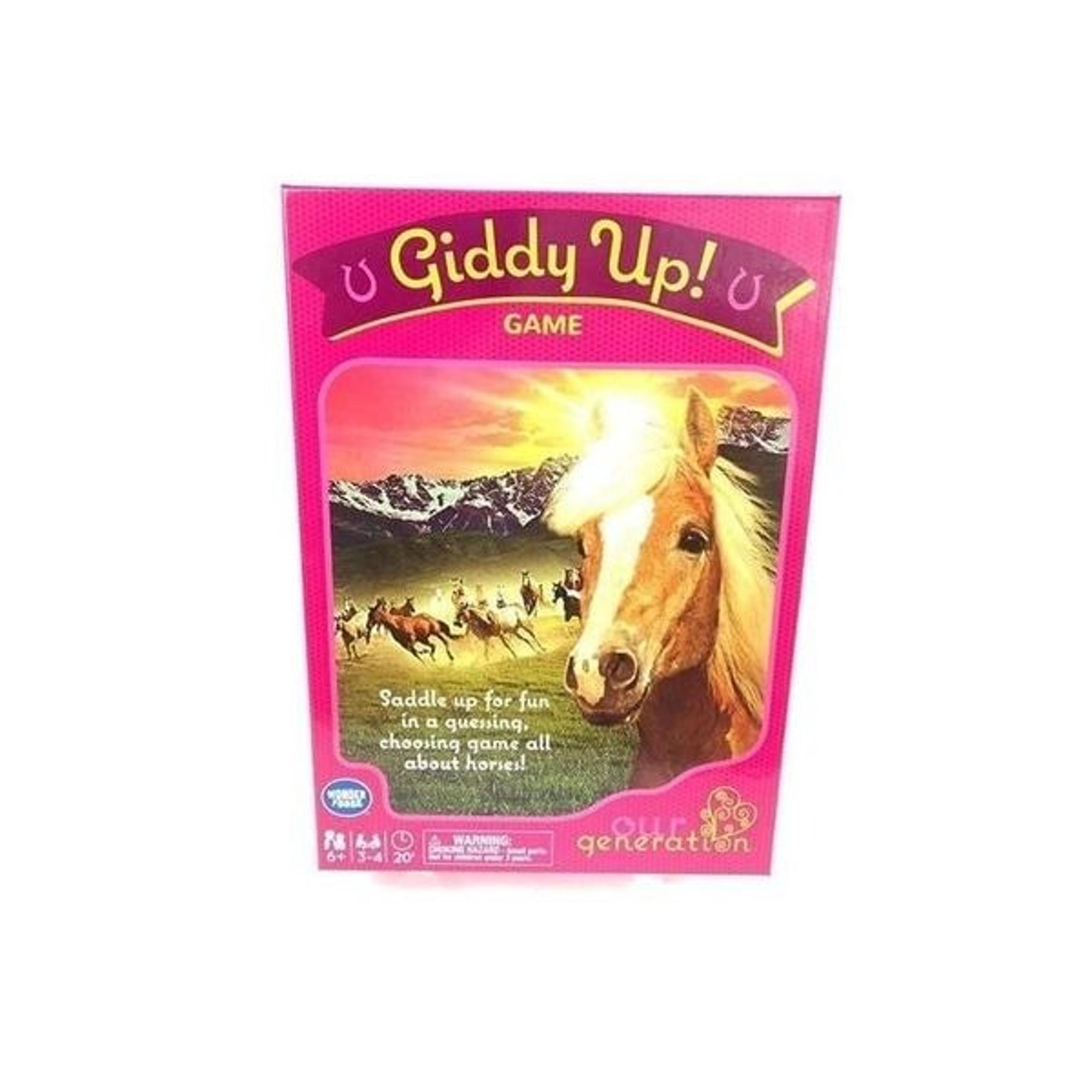 Giddy Up Game Wonder Forge Our Generation Horse Game New In Box