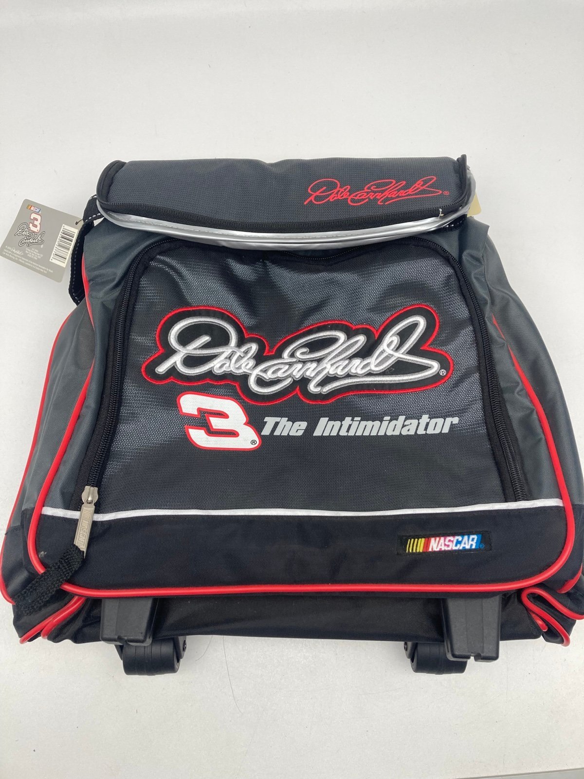 Dale Earnhardt #3 The Intimidator Nascar Rolling Cooler 30 Can Travel Bag - NEW