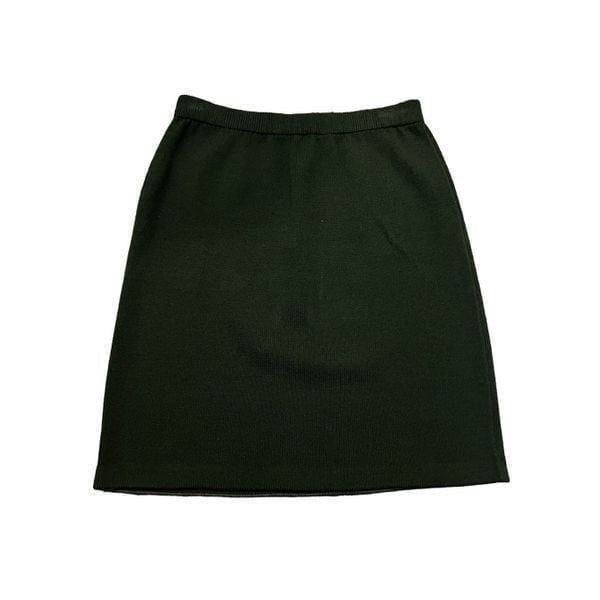 St. John by Marie Gray knit black mini skirt size 6