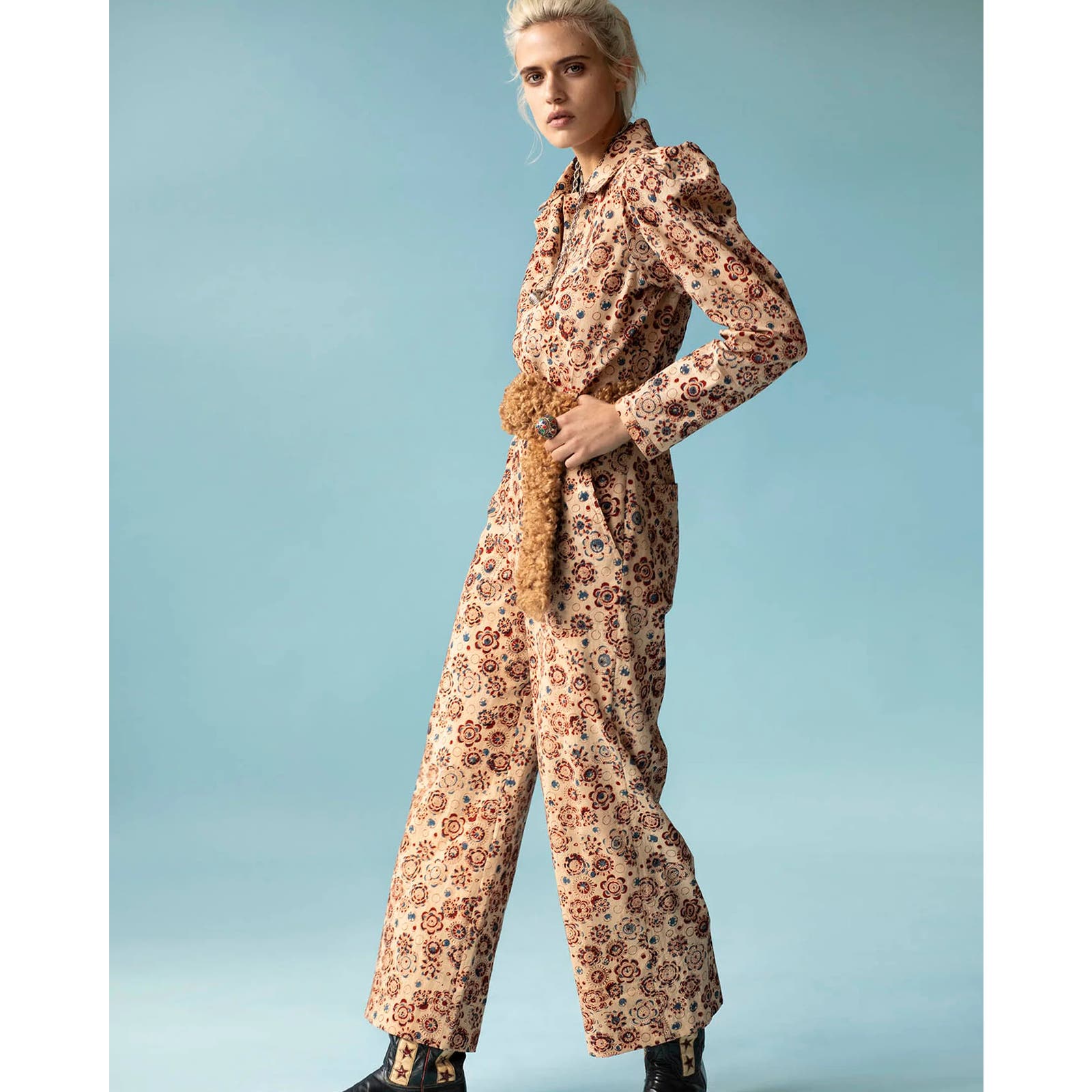 Alix of Bohemia Remy Juniper Jumpsuit Pink Size M NWT