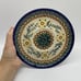 CERAMIKA ARTYSTYCZNA POLISH POTTERY DESSERT TOAST 7.75 PLATE Sunflower UNIKAT