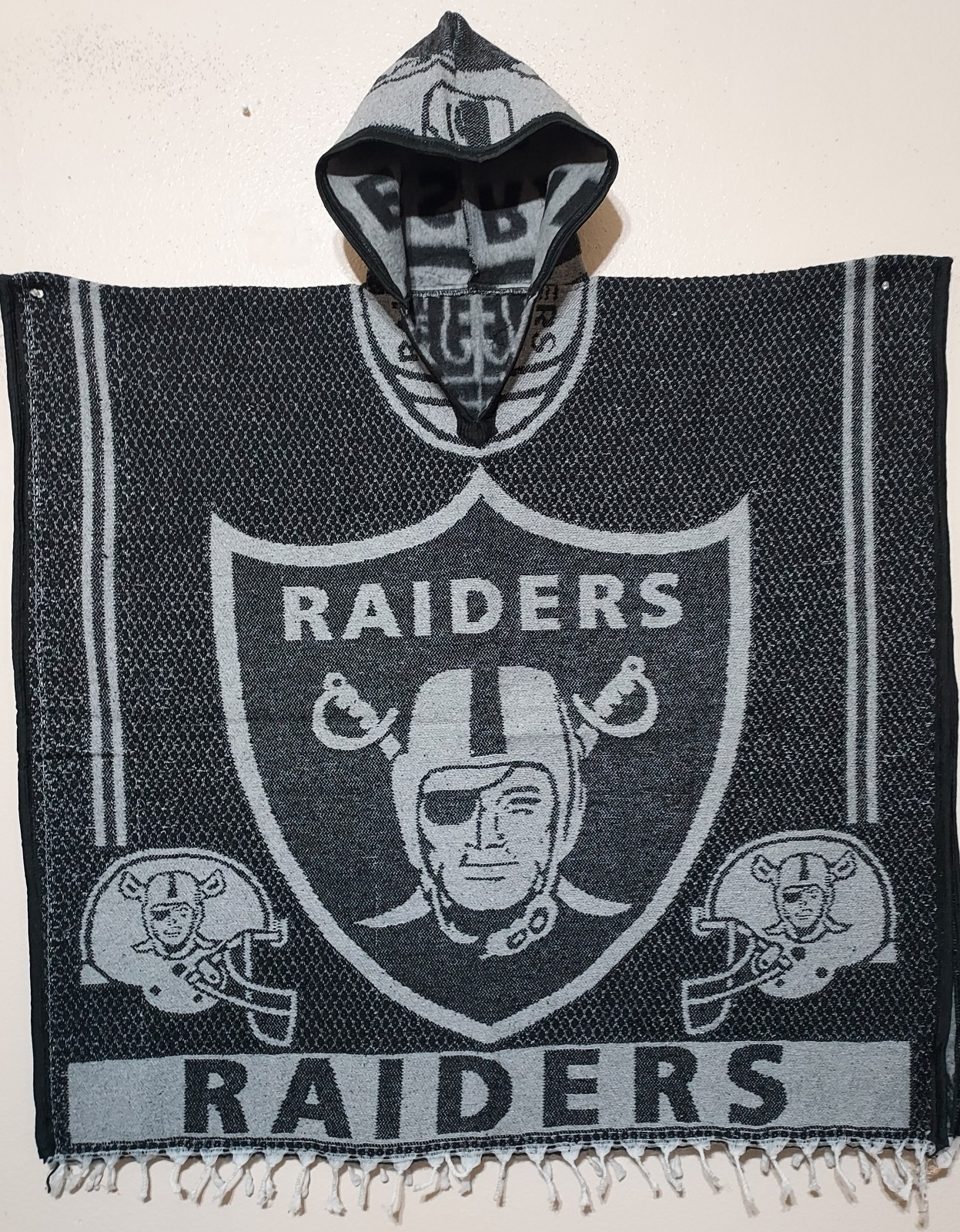 Raiders Poncho