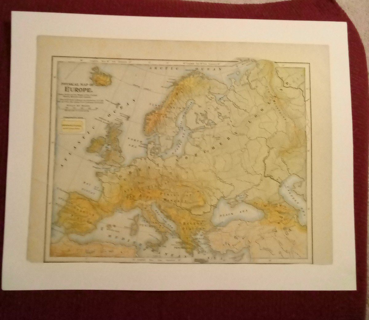1901 Morton's Advanced Geography Maps