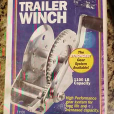 FULTON TRAILER WINCH 1100 Lbs T1100 NEW