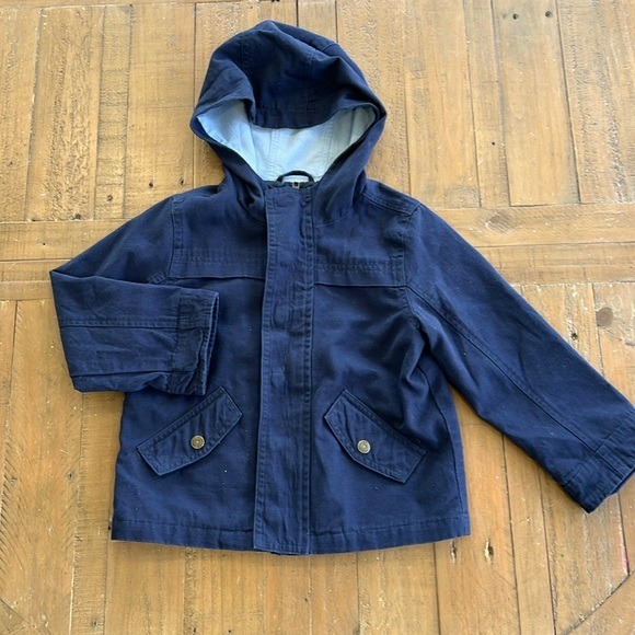 Janie and Jack navy cotton jacket