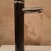 Chrome and black granite vessel sink faucet ( Custom)