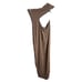 Curvy and Plus! SKIMS Size 2XL NWT Fits Everybody Long Brown Cut Out Tube Dress