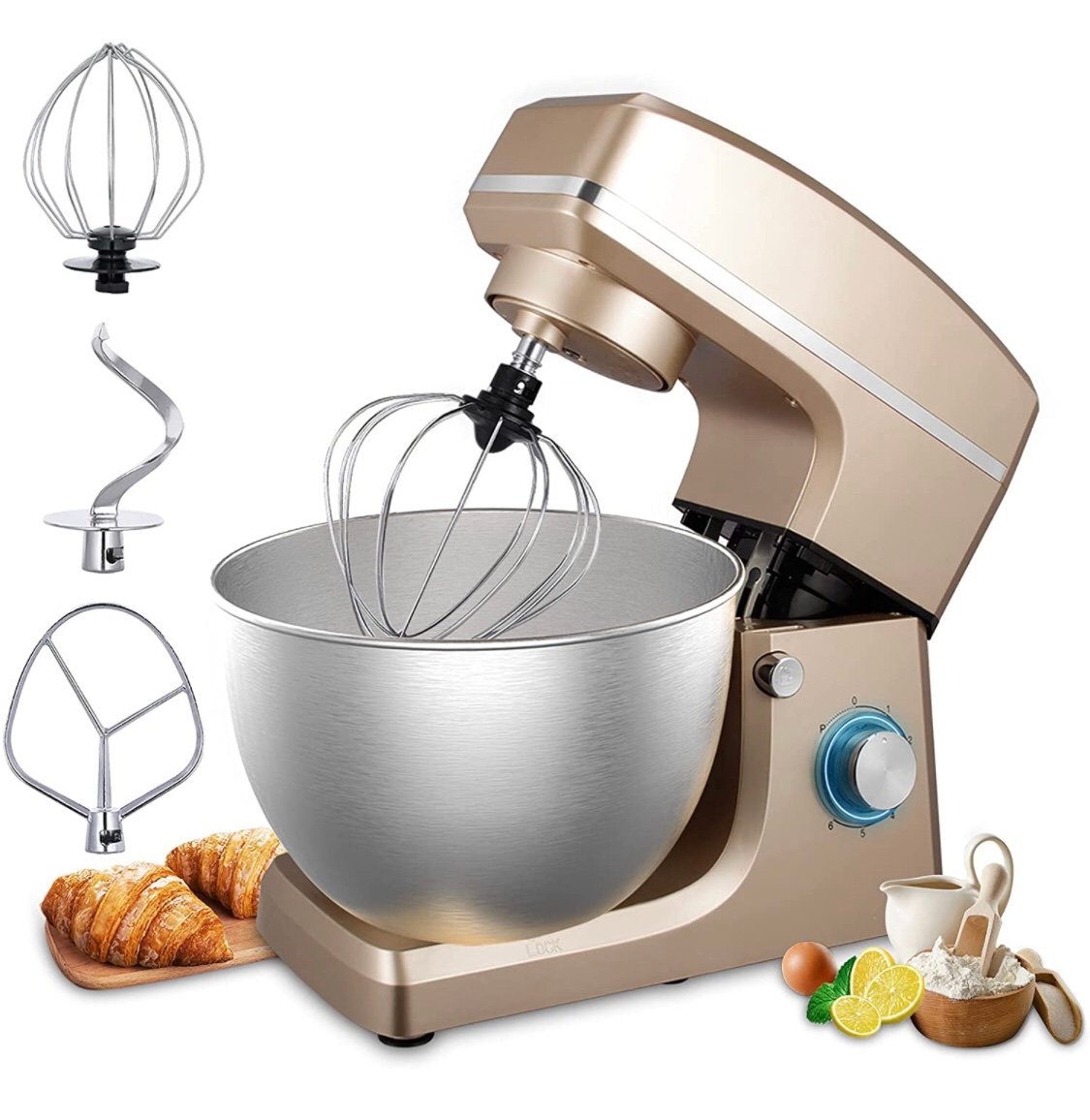 Brand New Champagne Color Stand Mixer Retail $159.99