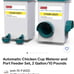 Tgeyd Automatic Chicken Feeder And Water Side With 3 Gallons 26 Pounds.