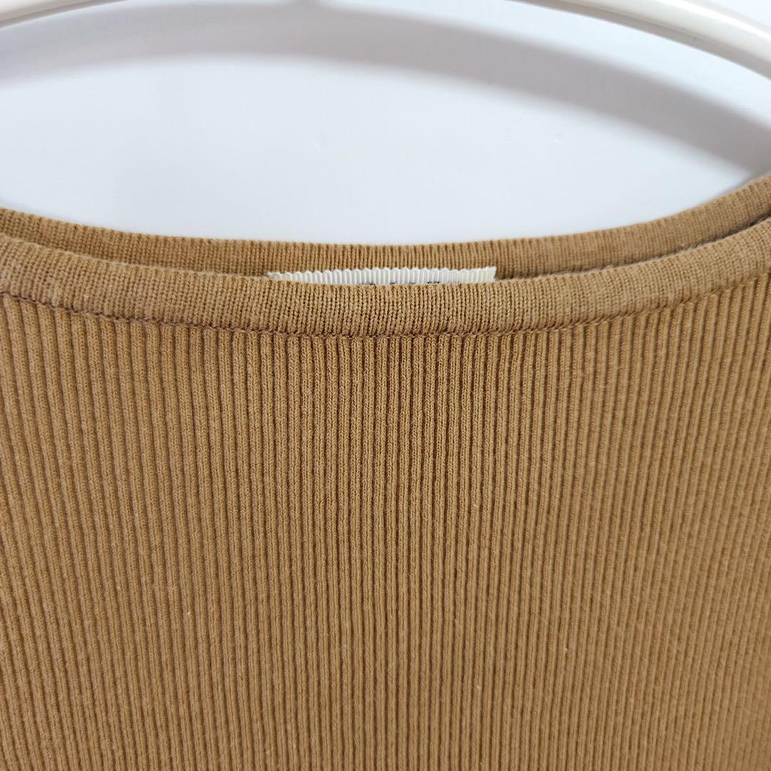 Auralee Ron Herman Giza Boat Neck Sleeveless Knit