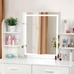 vanity desk with mirror