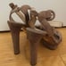 PRADA Beige Suede Shoes Sandals 39.5 9.5