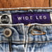 levis silvertab wide leg jeans made in USA