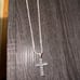 Moissanite chain with pendant