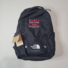 NWT The North Face Stalwart Backpack Laptop Bag Black Embroidered Company Logo