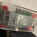 Vintage 1980's Home Phone With Push Green Buttons, Clear,Tested-READ DESCRIPTION