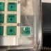 Vintage 1980's Home Phone With Push Green Buttons, Clear,Tested-READ DESCRIPTION