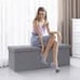 43 Ottoman Bench Footstool Durable Storage Bench Chest 8 Stitchings Decor