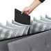 43 Ottoman Bench Footstool Durable Storage Bench Chest 8 Stitchings Decor