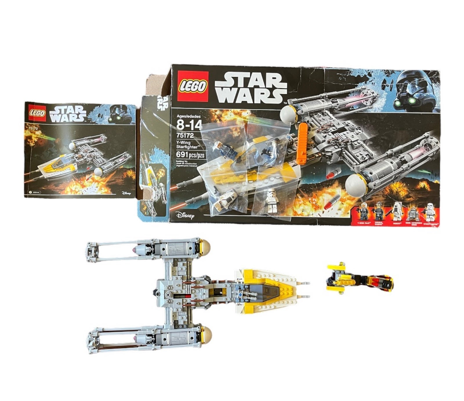 Lego Star Wars Y-wing Starfighter 75172