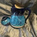 Pitcher and Bowl Handmade/Handpainted Spain Rare Collectible Blue