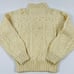 90s handmade Chunky Cable Knit Sweater