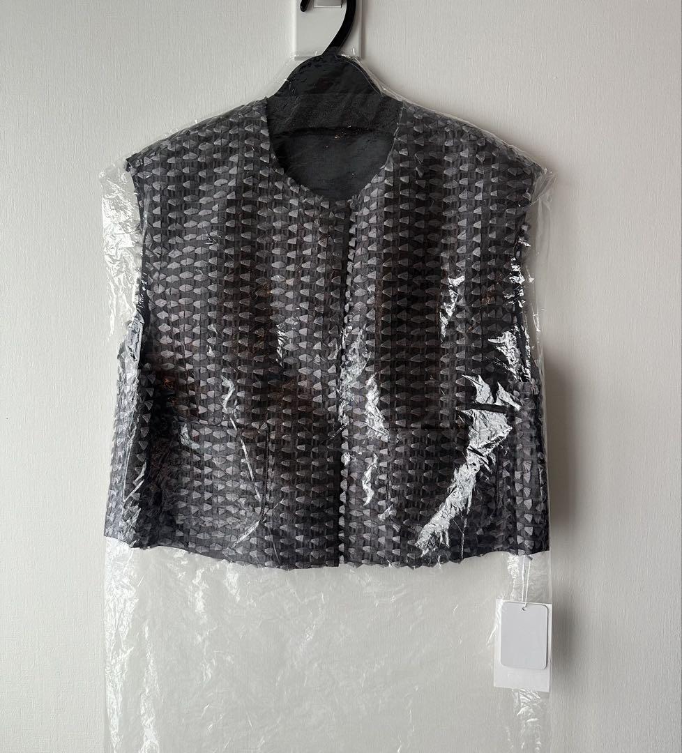 New】Gypsohila Crystal Gilet Gray