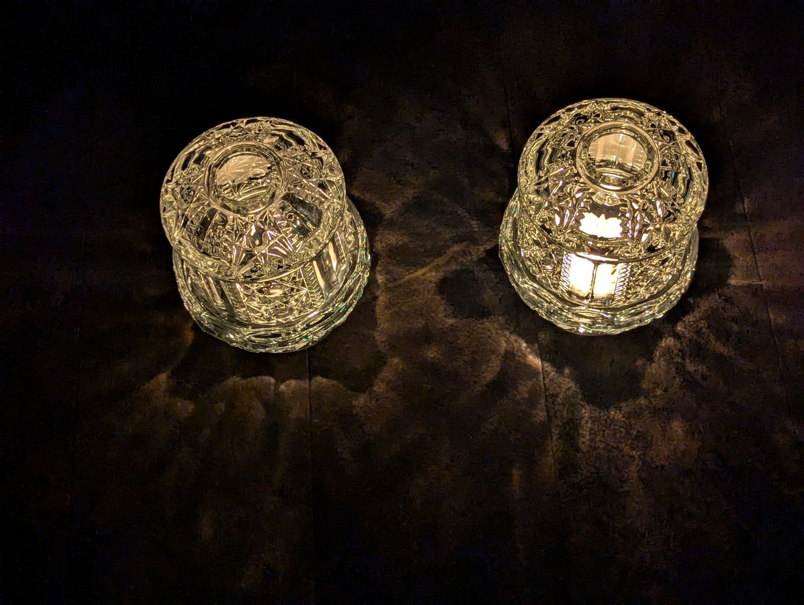 2 Indiana fairy lights Fairy Lamp Indiana Glass Stars and Bars Clear