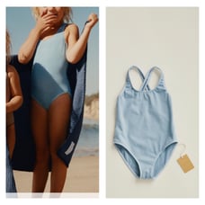 NWT Zara timelesz cotton swimsuit 3-4Y